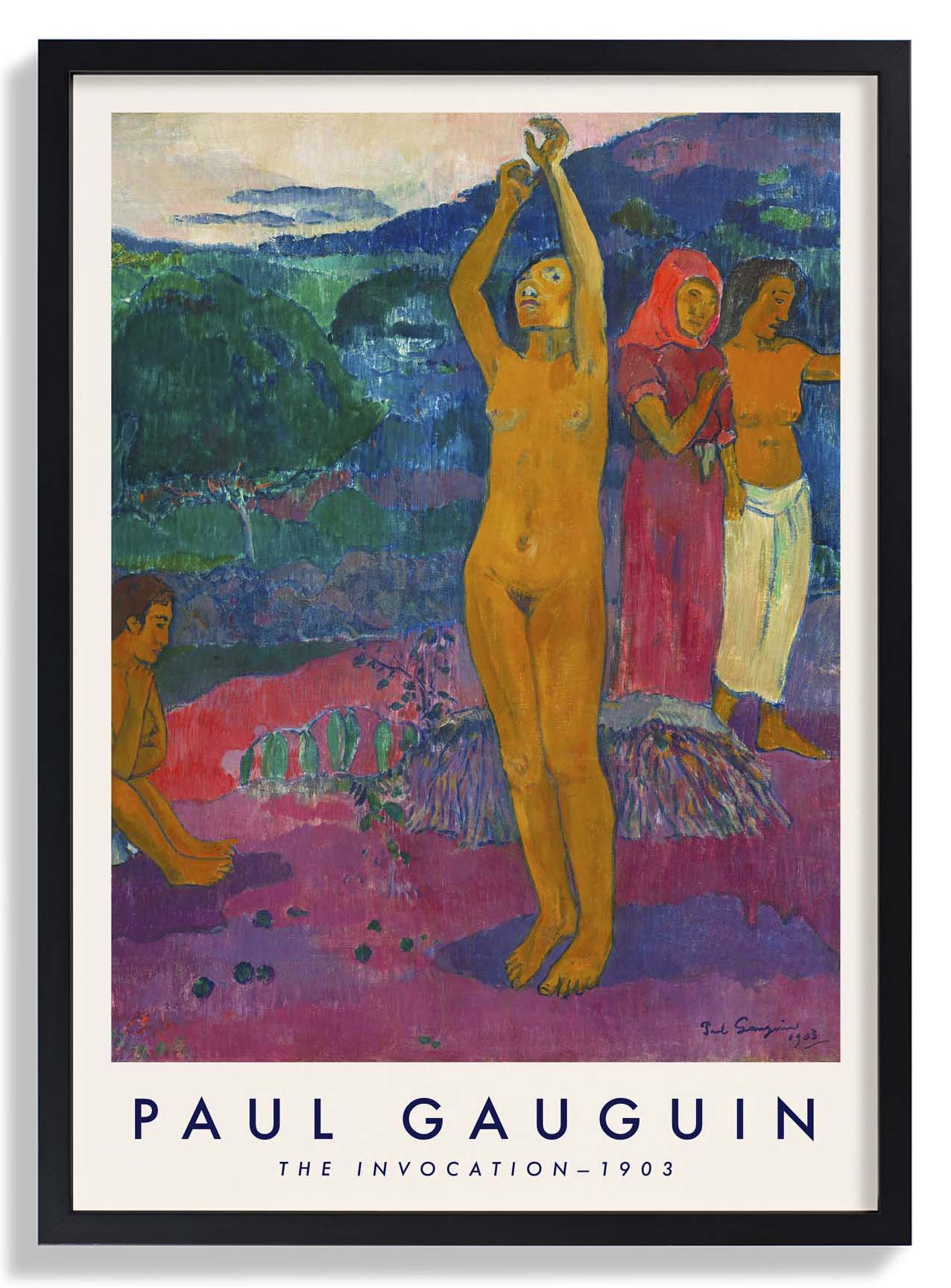 Die Invokation von Paul Gauguin