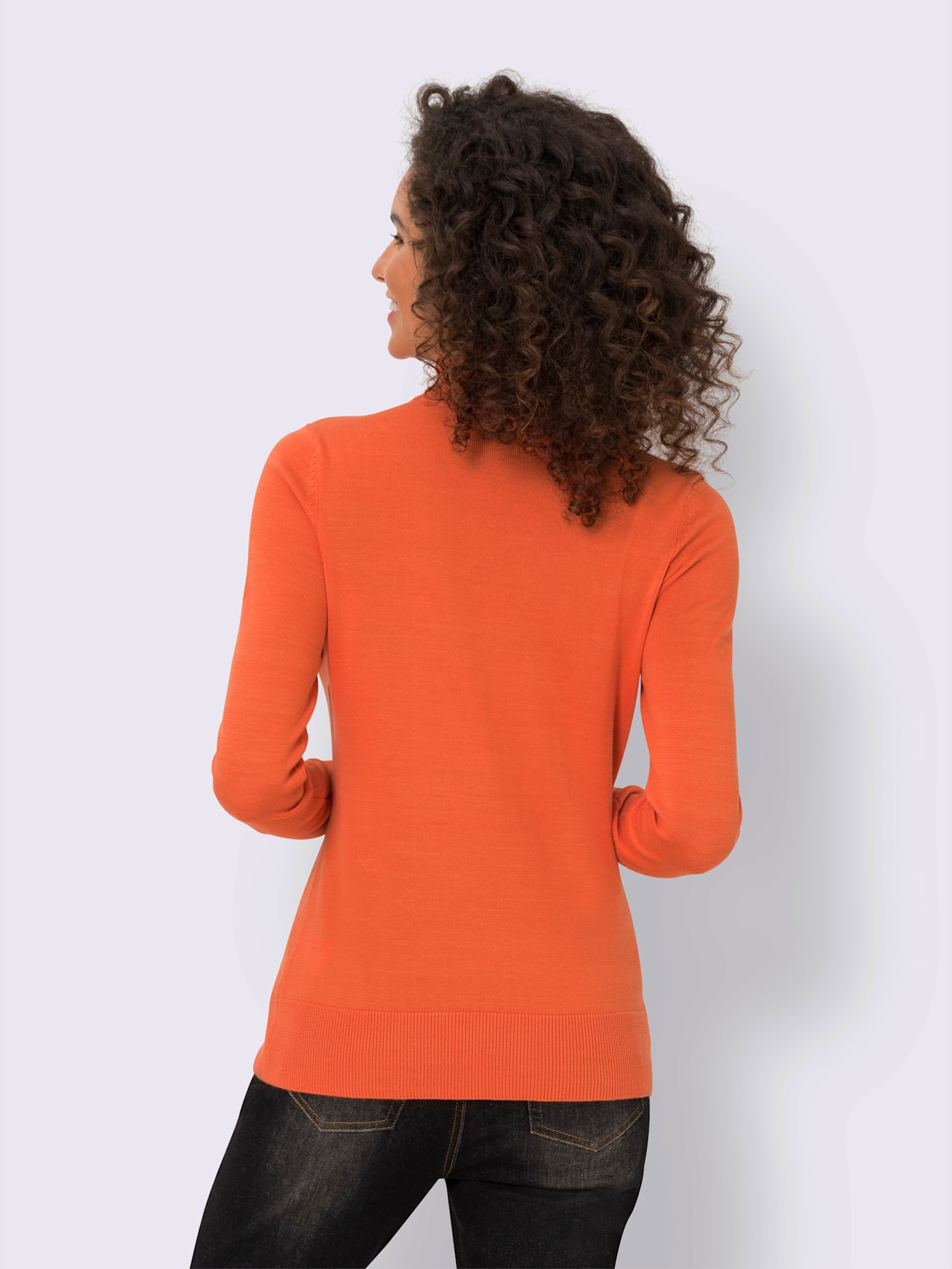 Pull à col roulé superbe basique facile à associer