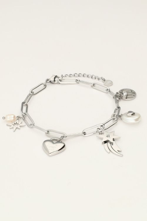 Bedelarmband vallende ster