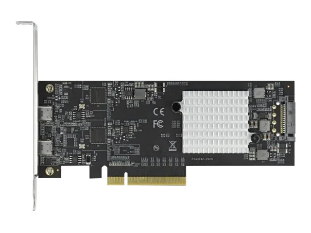 Delock PCI Express x8 Karte zu 2 x extern SS USB 20 Gbps (USB 3.2 Gen 2x2)