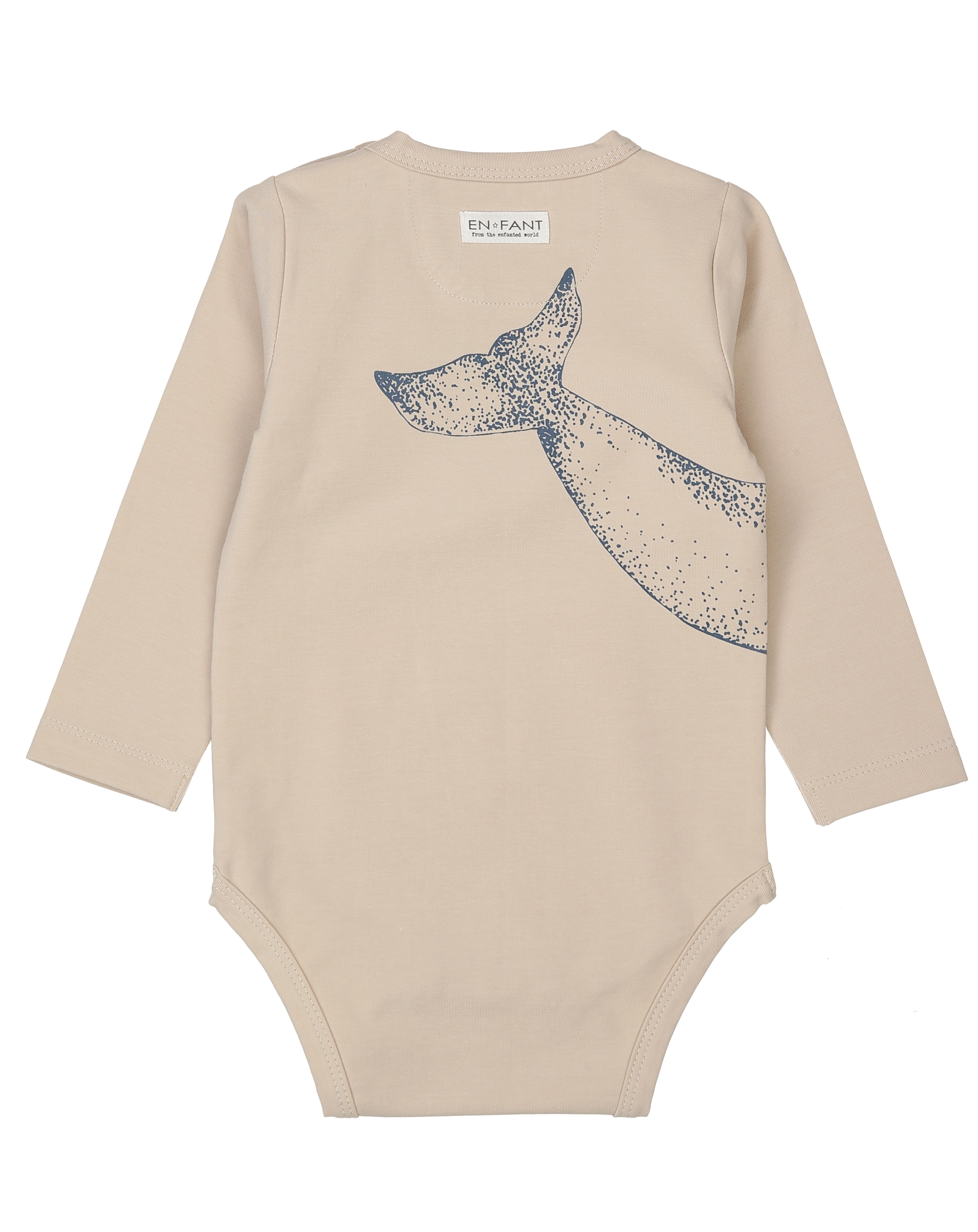 Langarmbody WHALE in cement