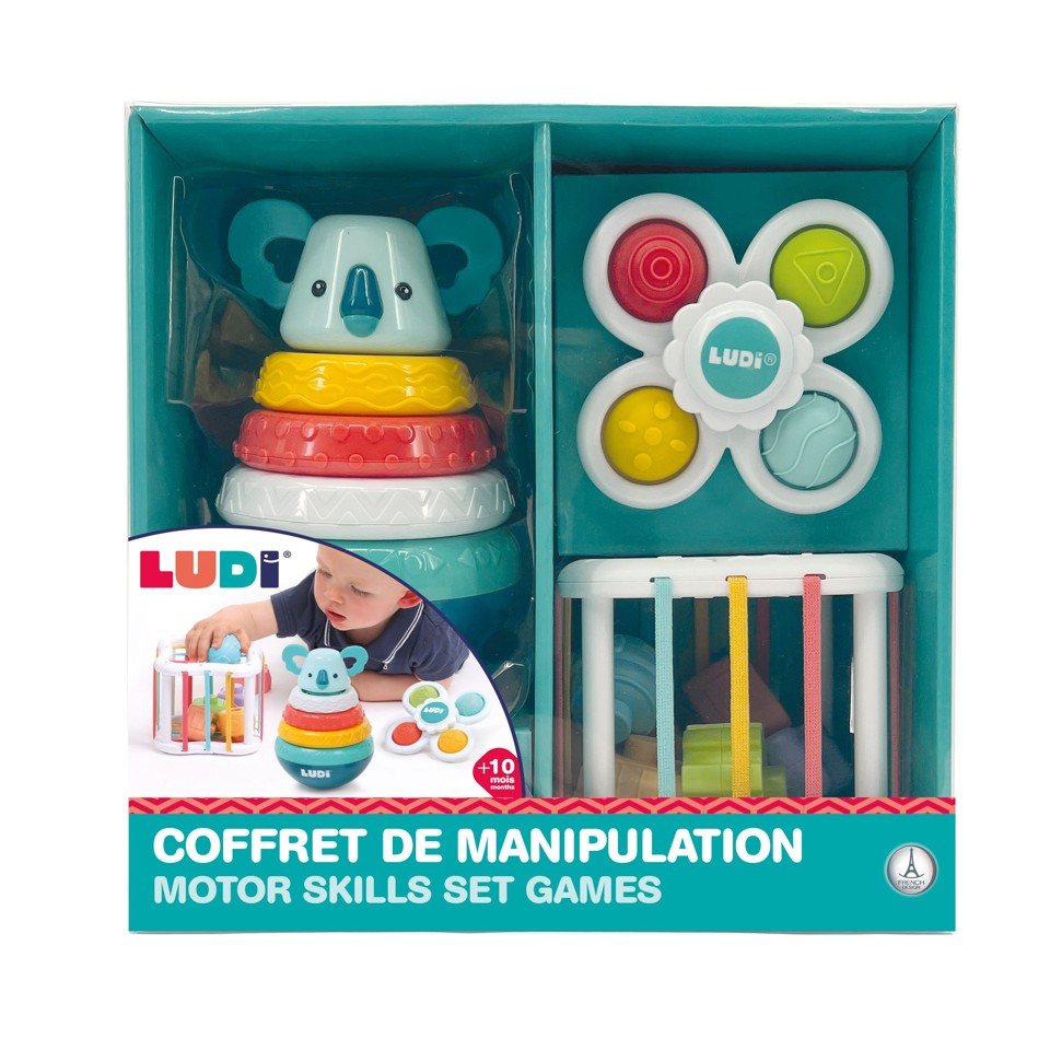 Ludi - Manipulationskasse m. tilbehør