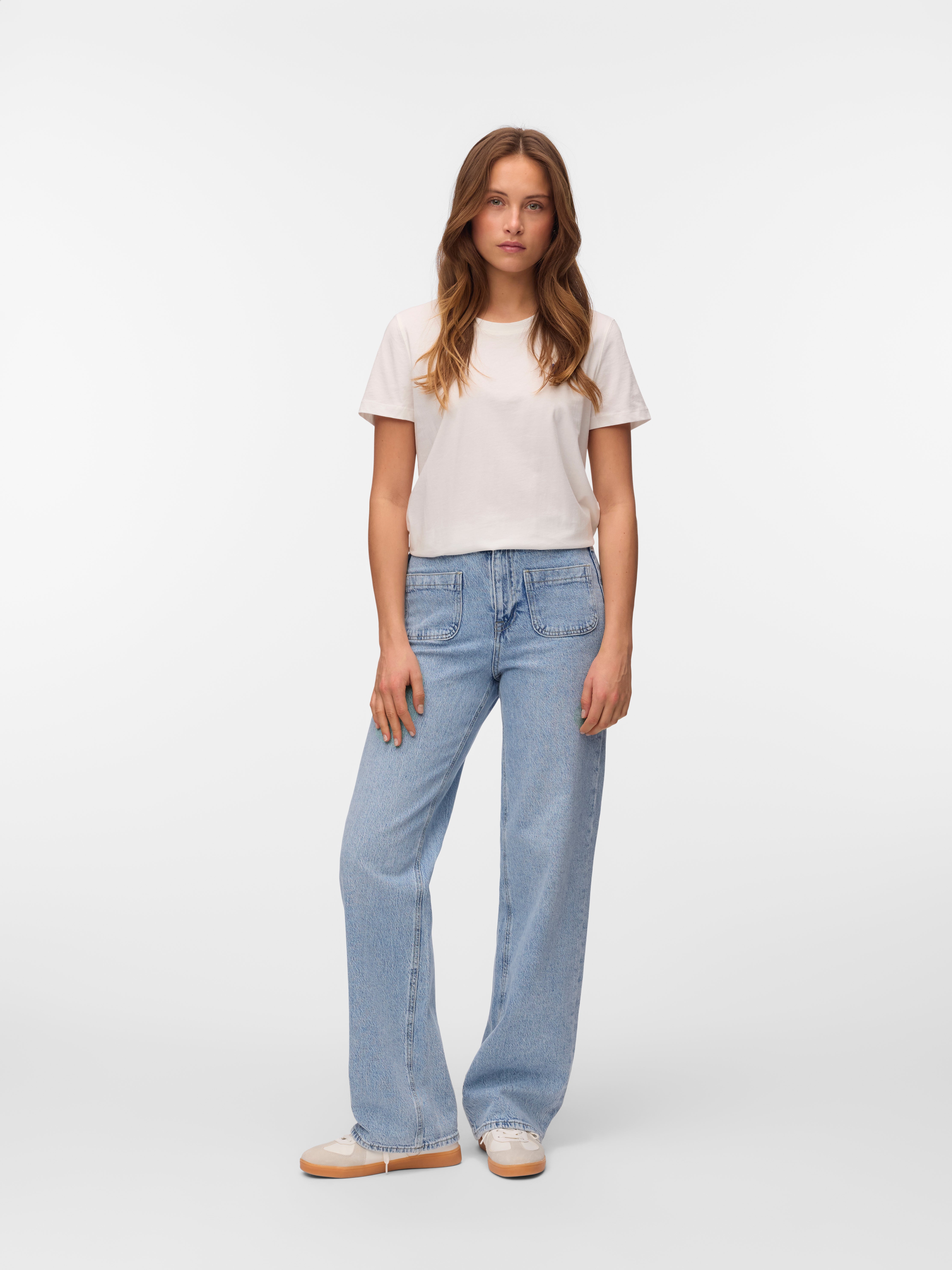 VMTESSA High rise Wide leg fit Jeans