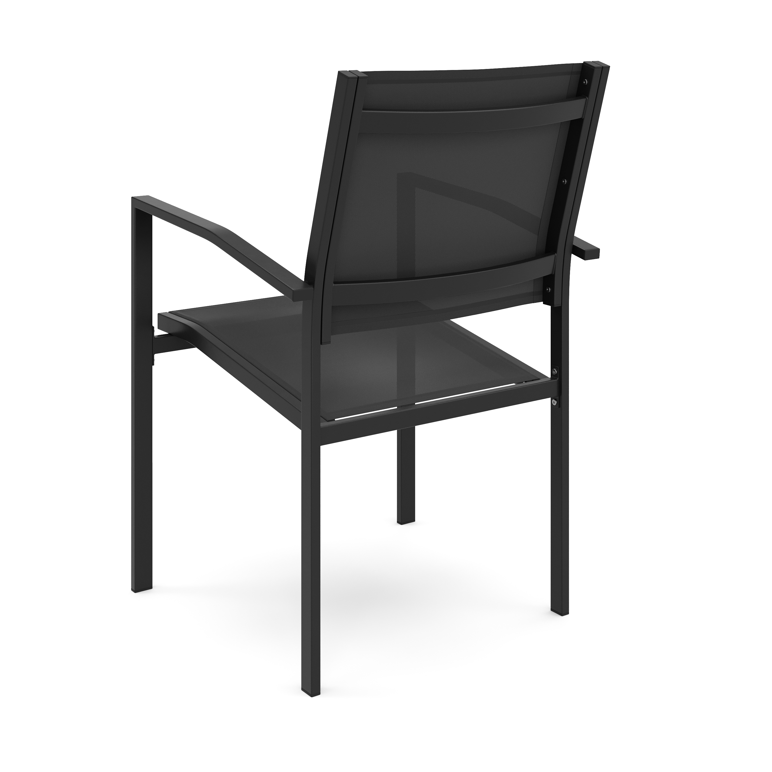 Gartenstuhl ZIA 2er Set schwarz