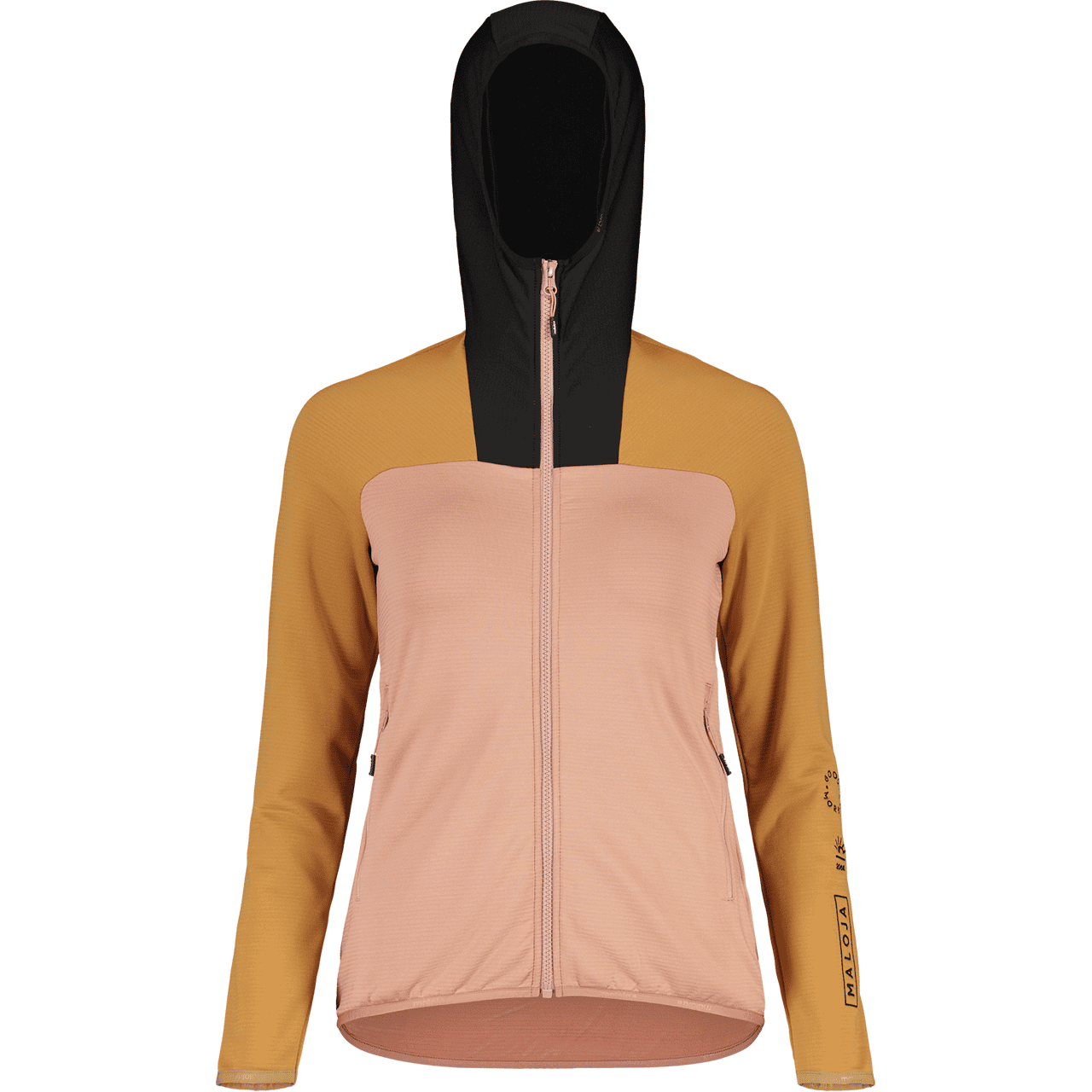 Maloja Damen Fleece Jacke SUNFLOWERm mauve multi | Midlayer | Skitourenbekleidung | Damen | XSPO-Fashion