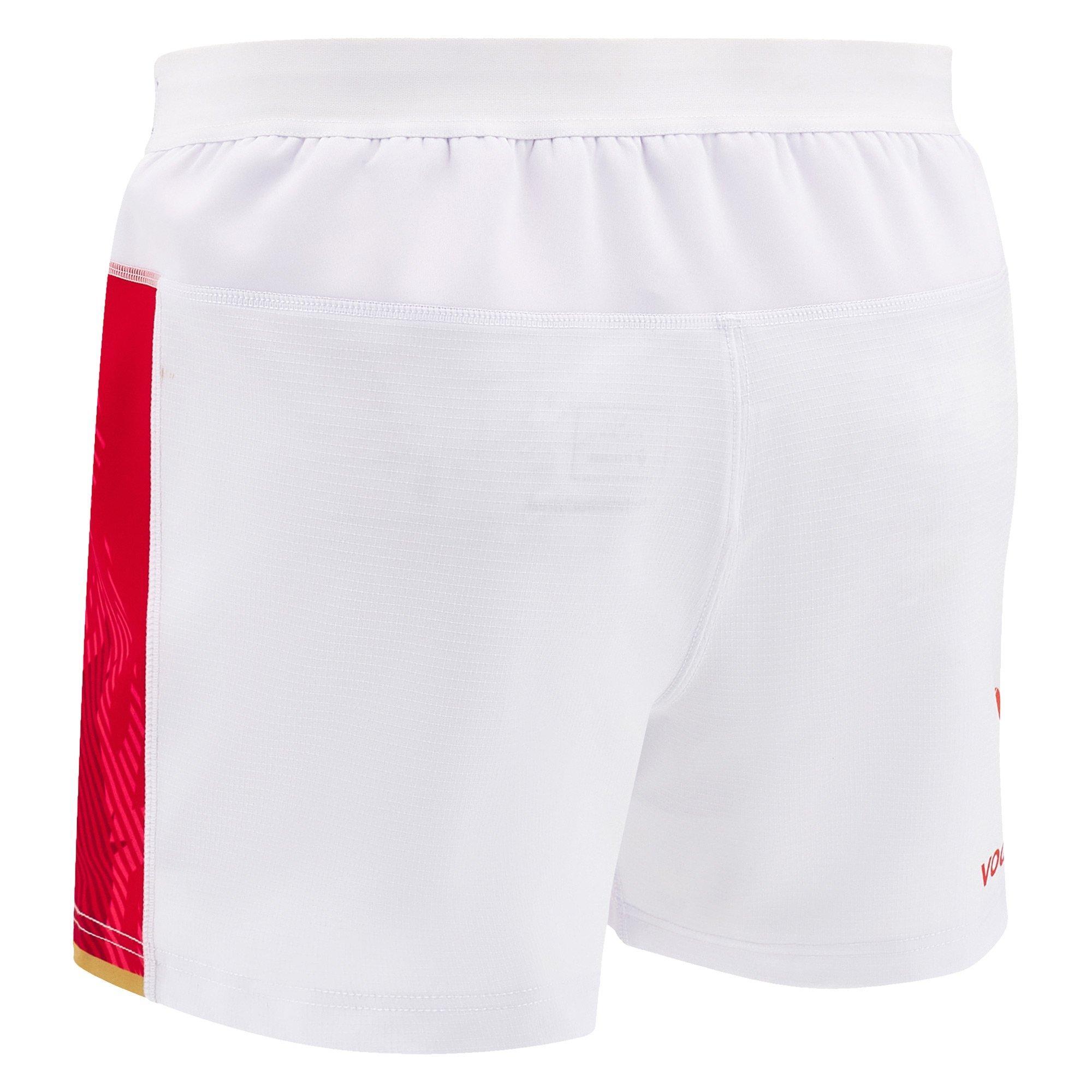 Macron Welsh Rugby Union Authentic Home Shorts 2024 Adults