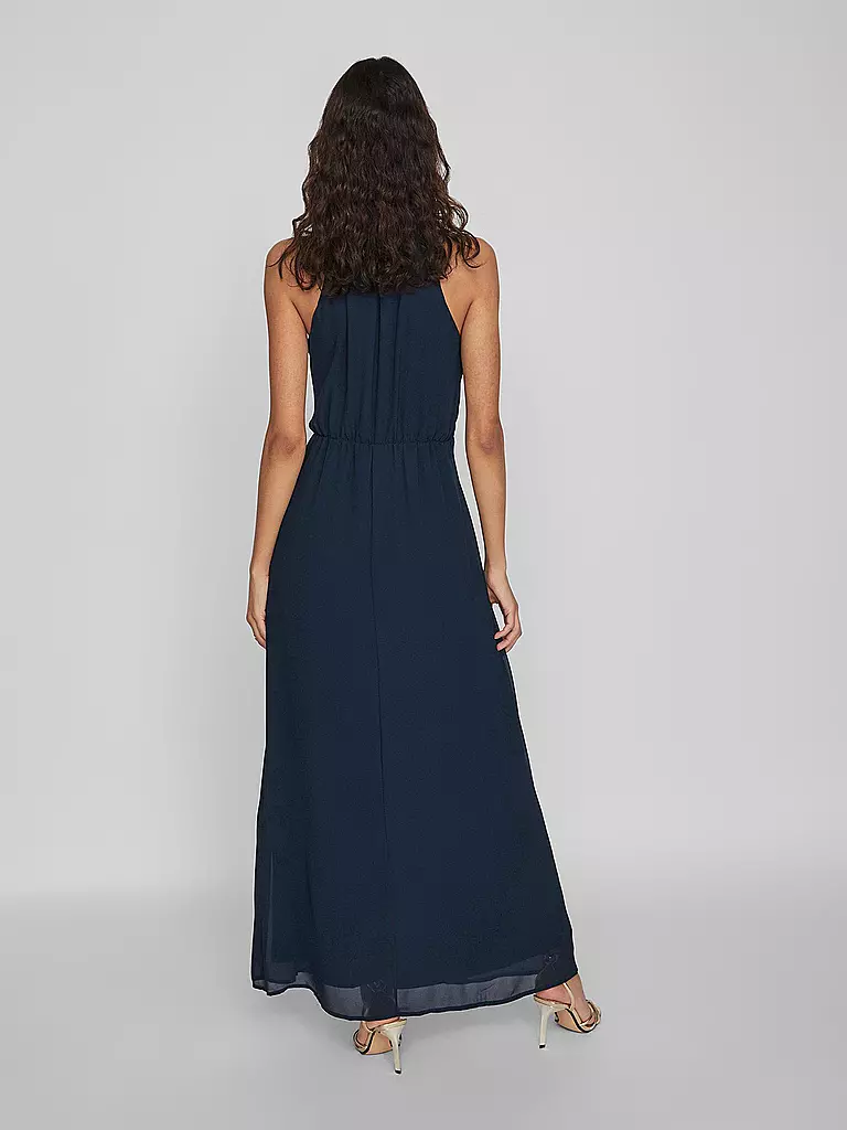 VILA Abendkleid VIMILINA  dunkelblau