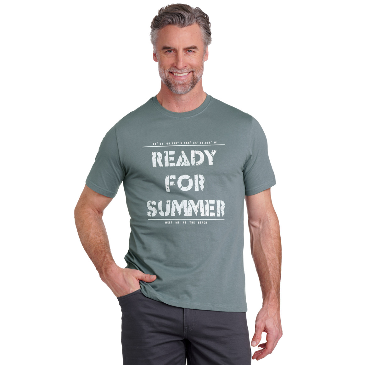 VanVaan Denim Herren T-Shirt aus Bio-Baumwolle dunkelgrün