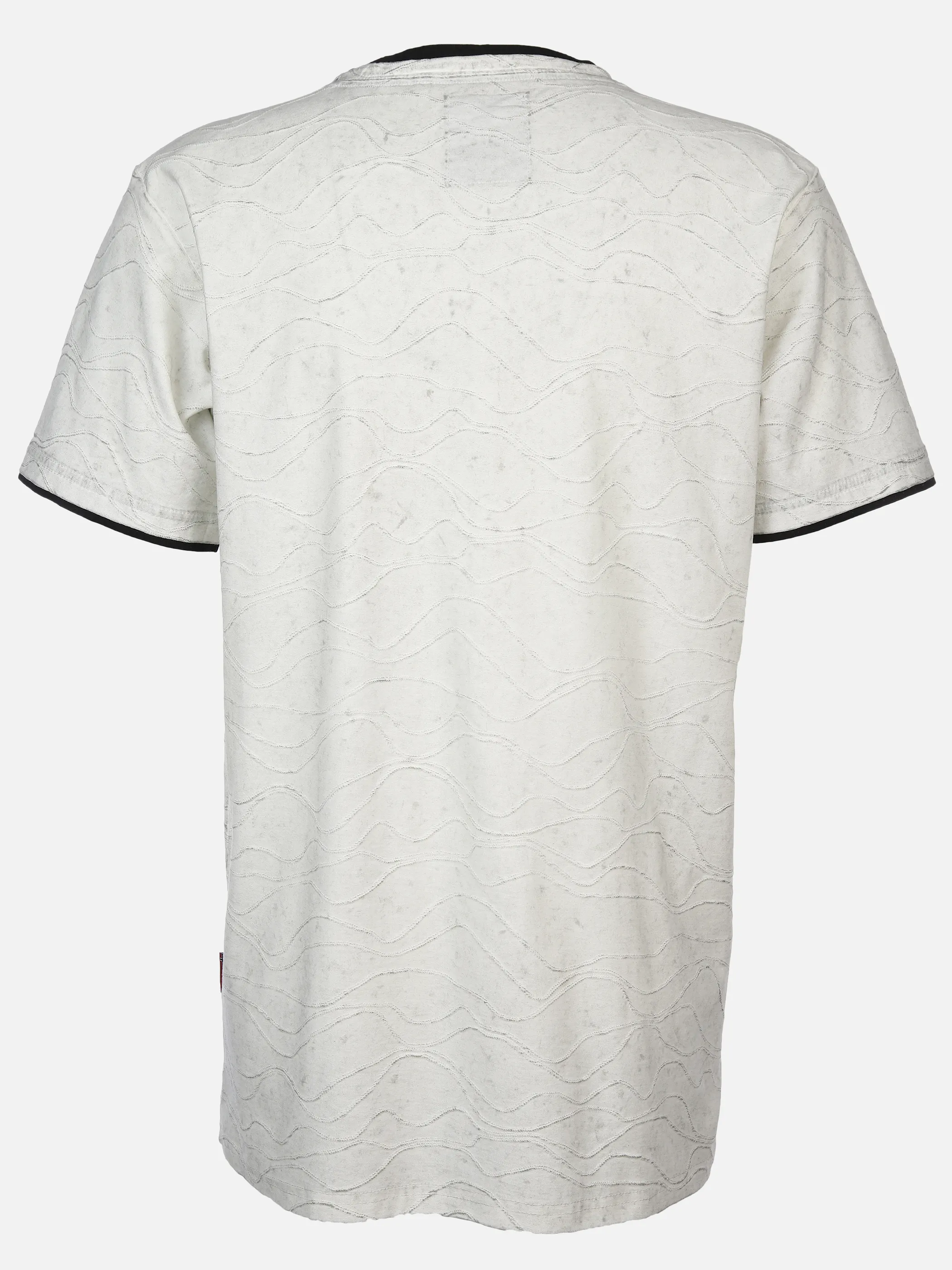 Herren Henleyshirt mit 2in1 Kragen