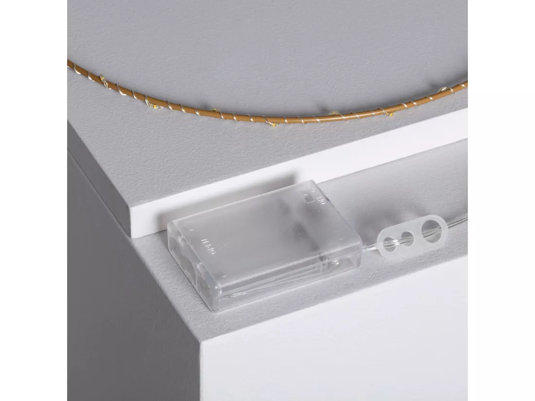 Anneau avec Guirlande lumineuse LED Hoop Doré