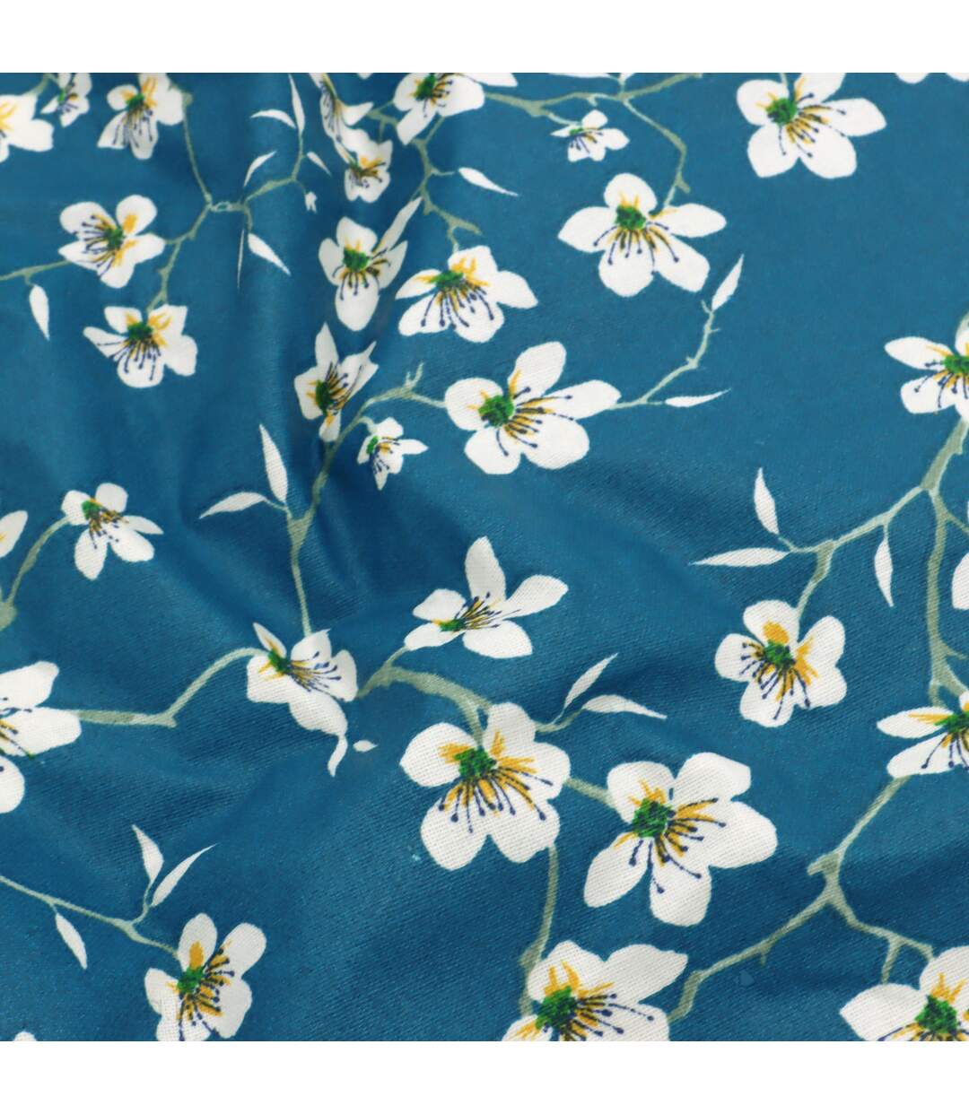 Nappe rectangle enduit 150x350 cm AMANDIER vert Sauge