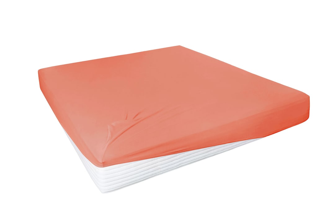 Vario Spannbetttuch Stretch Elasthan-Feinjersey 180-200 x 200-220 cm siena