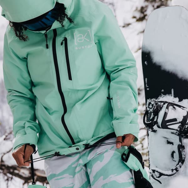 Veste de ski BURTON W AK GORE UPSHFT JK POWDER MINT