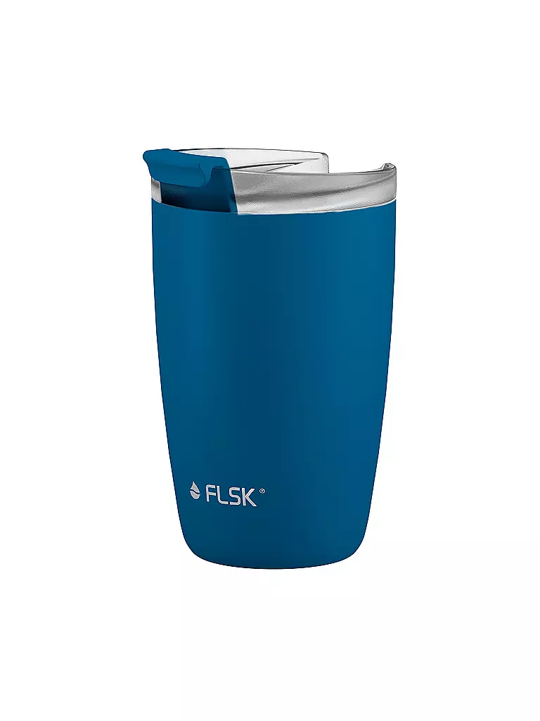FLSK Isolierbecher - Thermosbecher CUP Coffee to go-Becher 0,35l Ocean blau