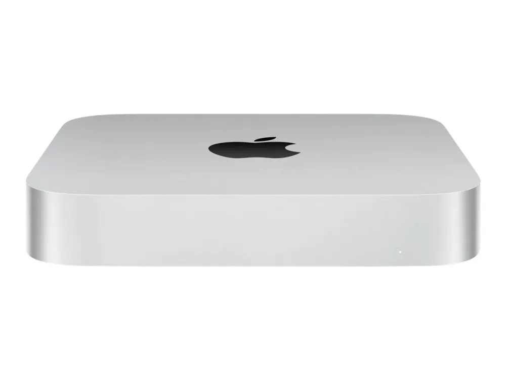 Apple Mac mini - M2 - RAM 8 GB - SSD 512 GB - M2 10-core GPU - Gigabit Ethernet, IEEE 802.11ax (Wi-Fi 6E), Bluetooth 5.3 - macOS Ventura 13.0 - skærm: ingen - sølv