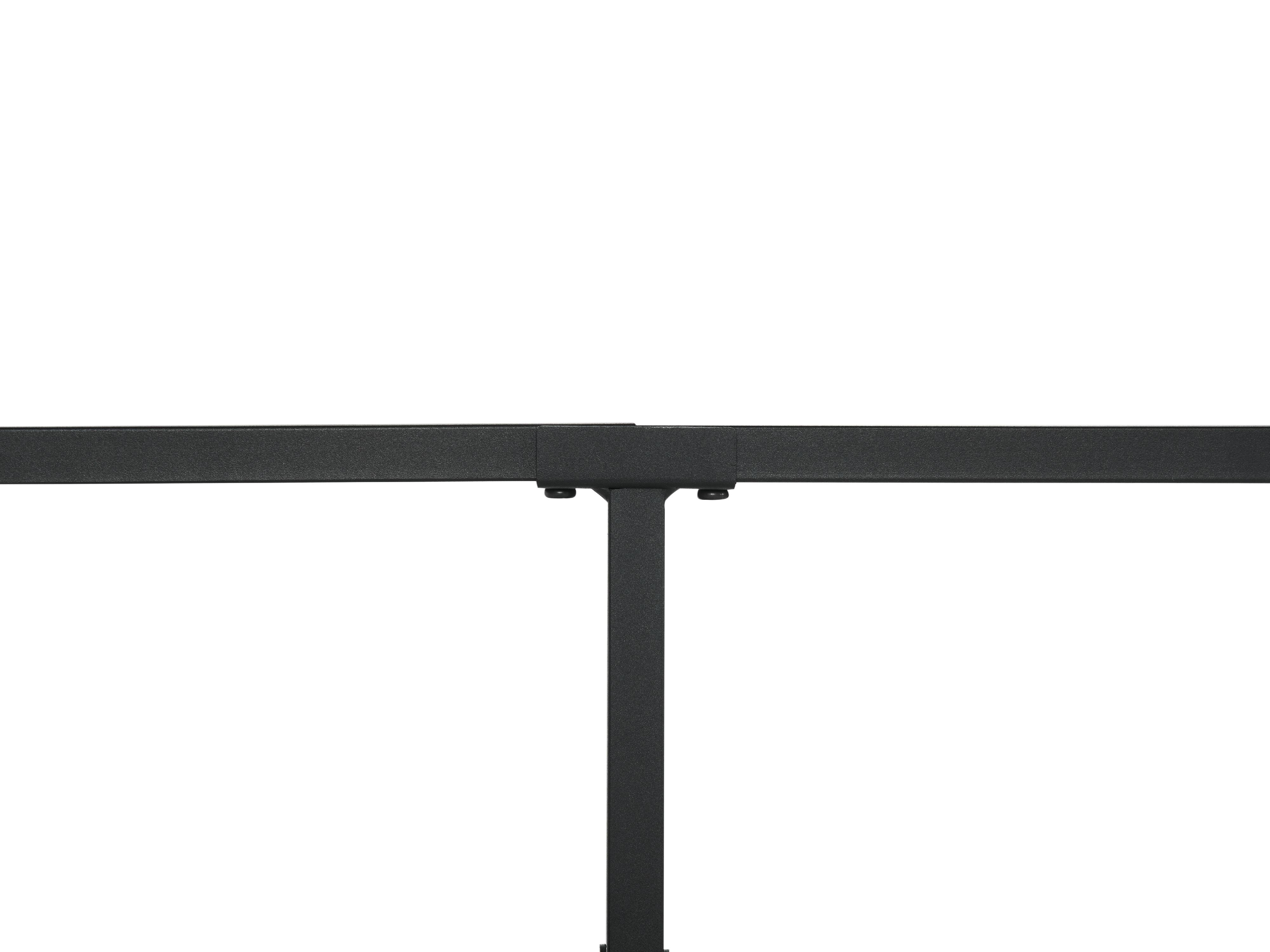 Bed Metaal BATTUT 90 x 200 cm Zwart
