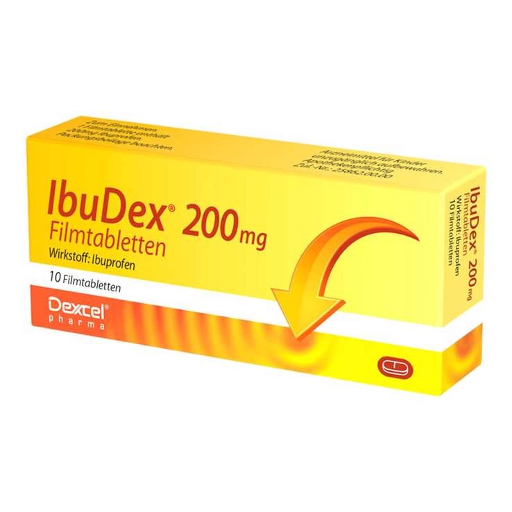 Ibudex 200 mg Filmtabletten, 10 St