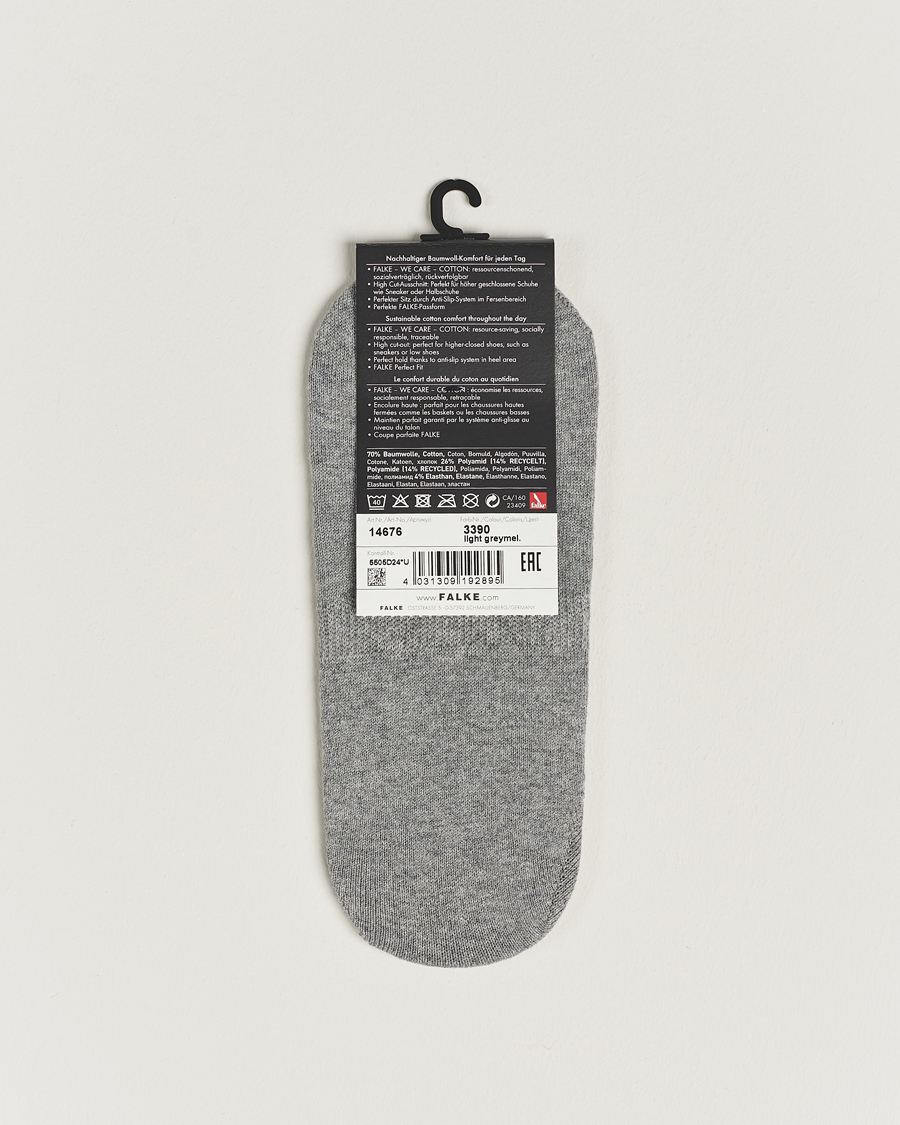 Falke Casual High Cut Sneaker Socks Light Grey Melange