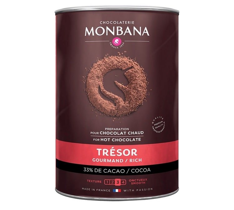 1KG - Chocolat en poudre  Trésor de chocolat - MONBANA