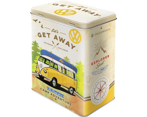 Voorraadpot L VW Bulli Get Away 3 l 10x14x20 cm