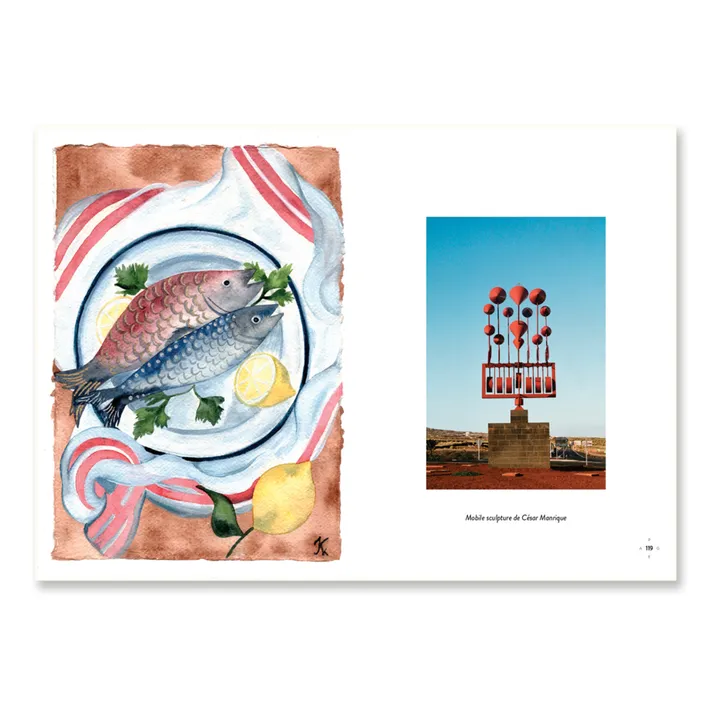 A Week Abroad Livre de voyage - Lanzarote | Noir