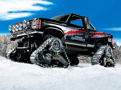 Tamiya - Rc Landfreeder Quadtrack Tt-02Ft Fjernstyret Bil Byggesæt - 1:10 - 58690