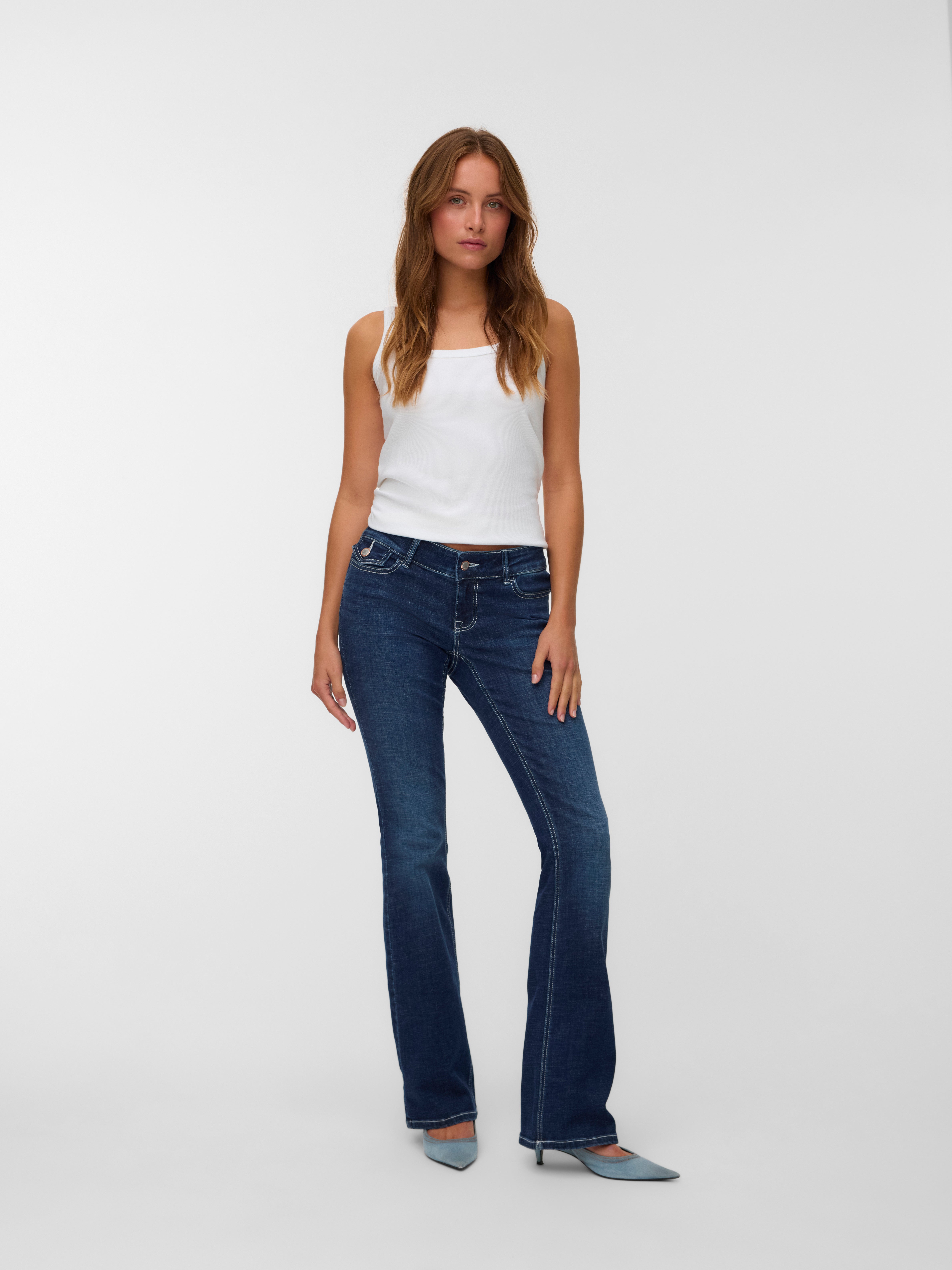 VMHELENA Low rise Flared fit Jeans