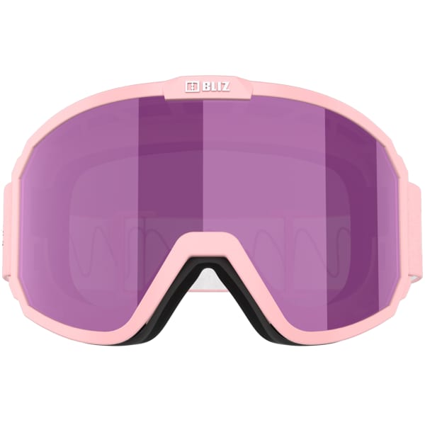 Masque de ski BLIZ RAVE MATT POWDER PINK W WHITE LOGO/BROWN W PINK MULTI