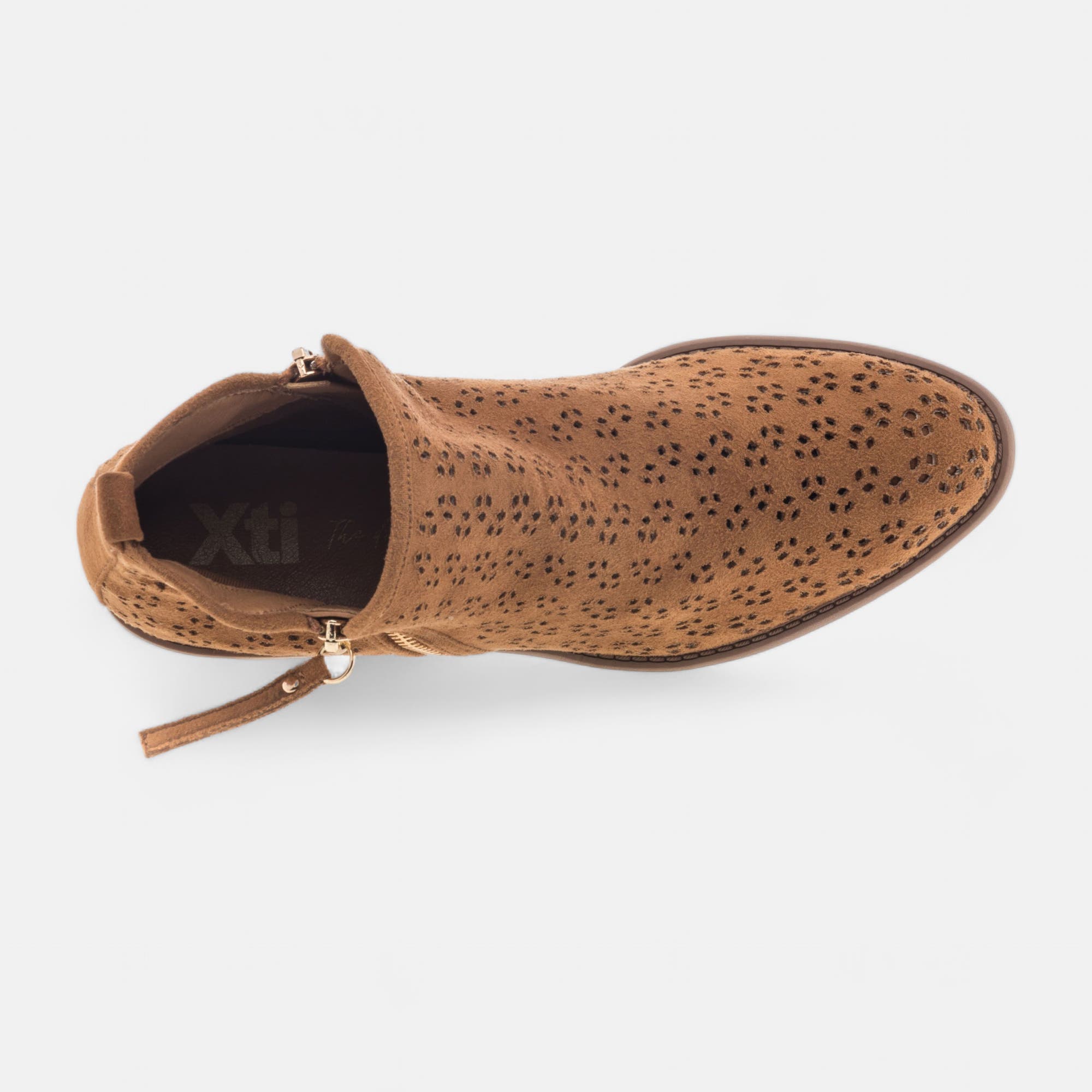 Bottines à talon Femme camel