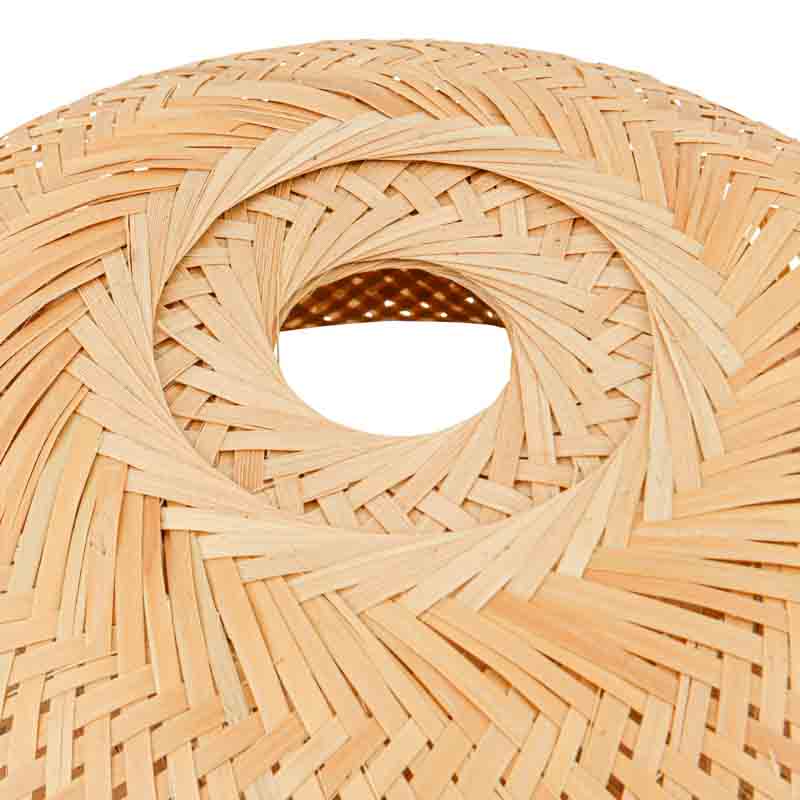 Suspension 'Samba' en bambou beige