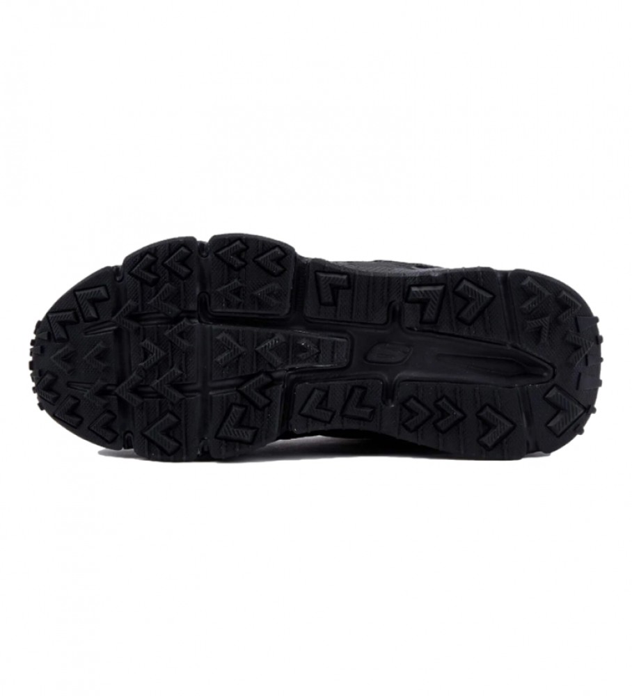 Tênis Skechers Skech-Air Envoy em couro preto
