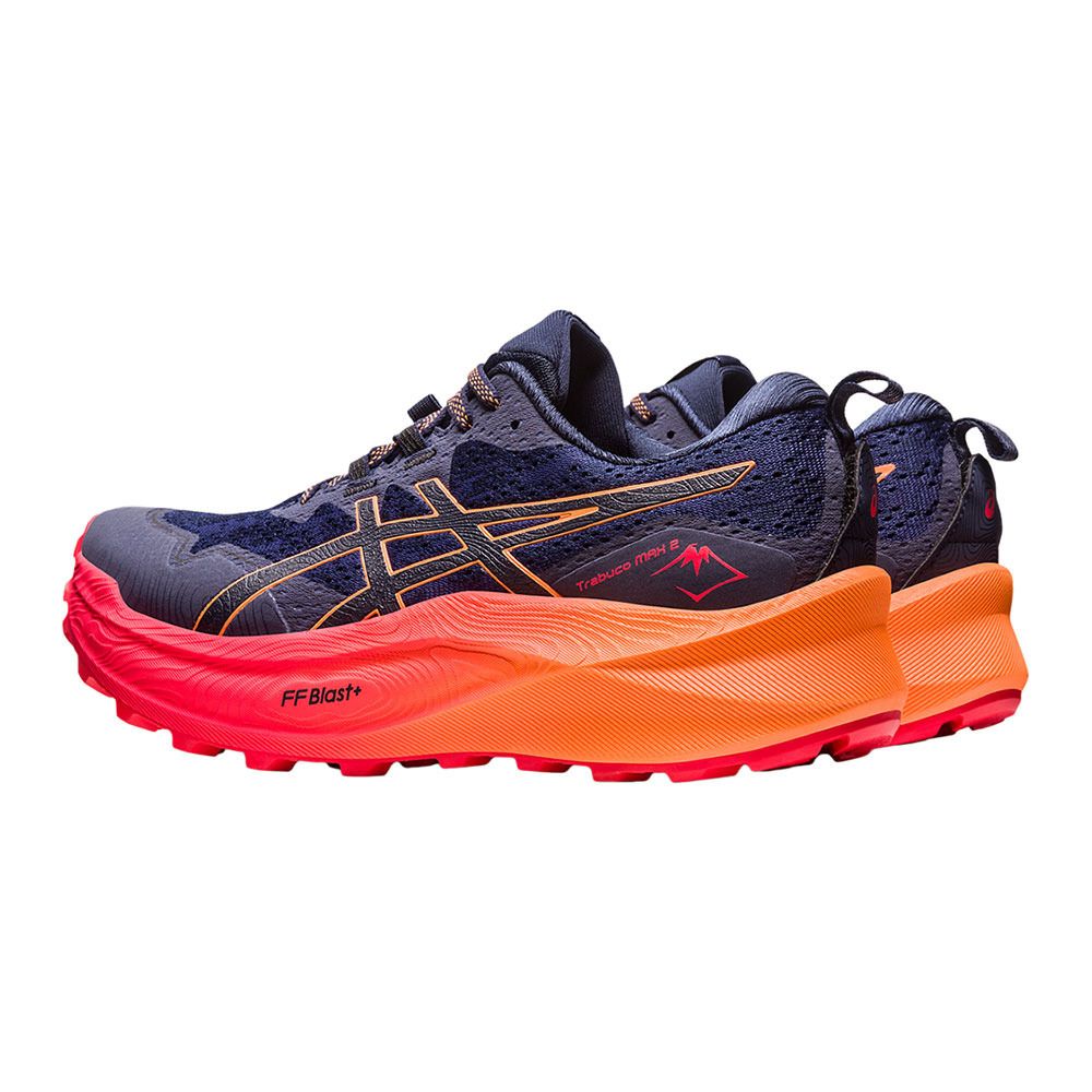 Asics TRABUCO MAX 2 - Chaussures trail Homme midnight/black