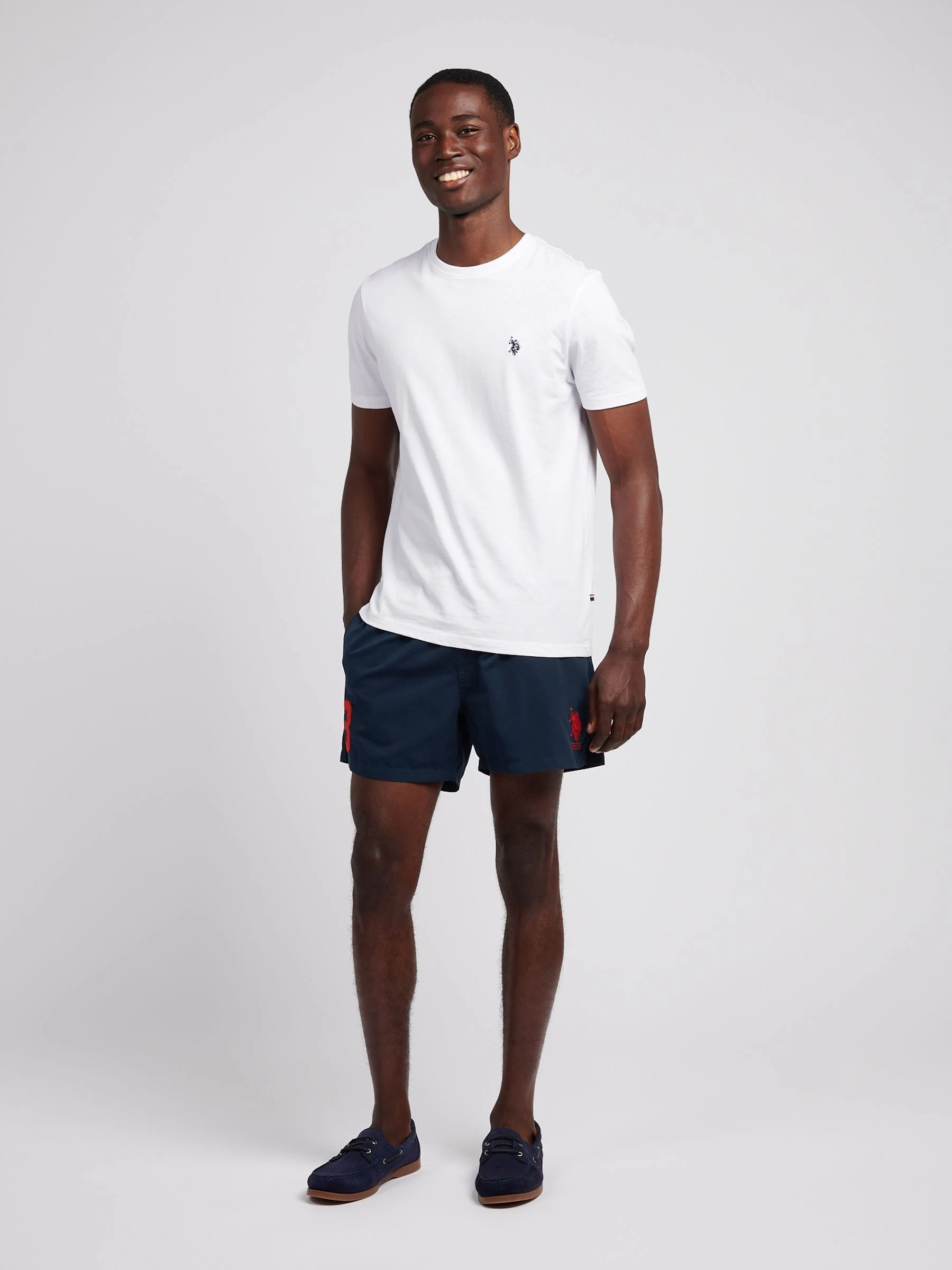 Blauw - U.S. Polo Assn. Player 3 zwemshorts voor heren
