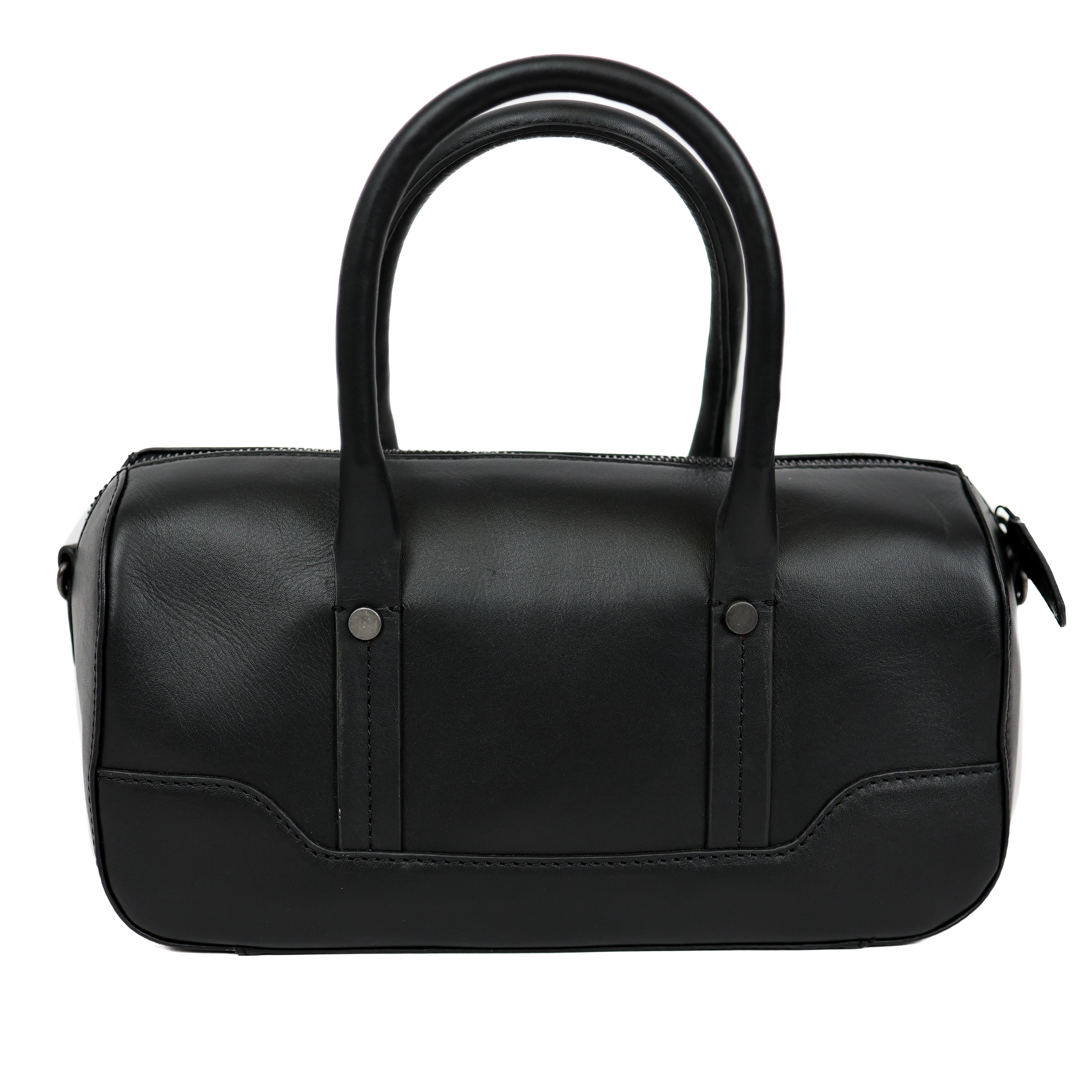 Rond hand-/schoudertasje 'Viviana' Black Black