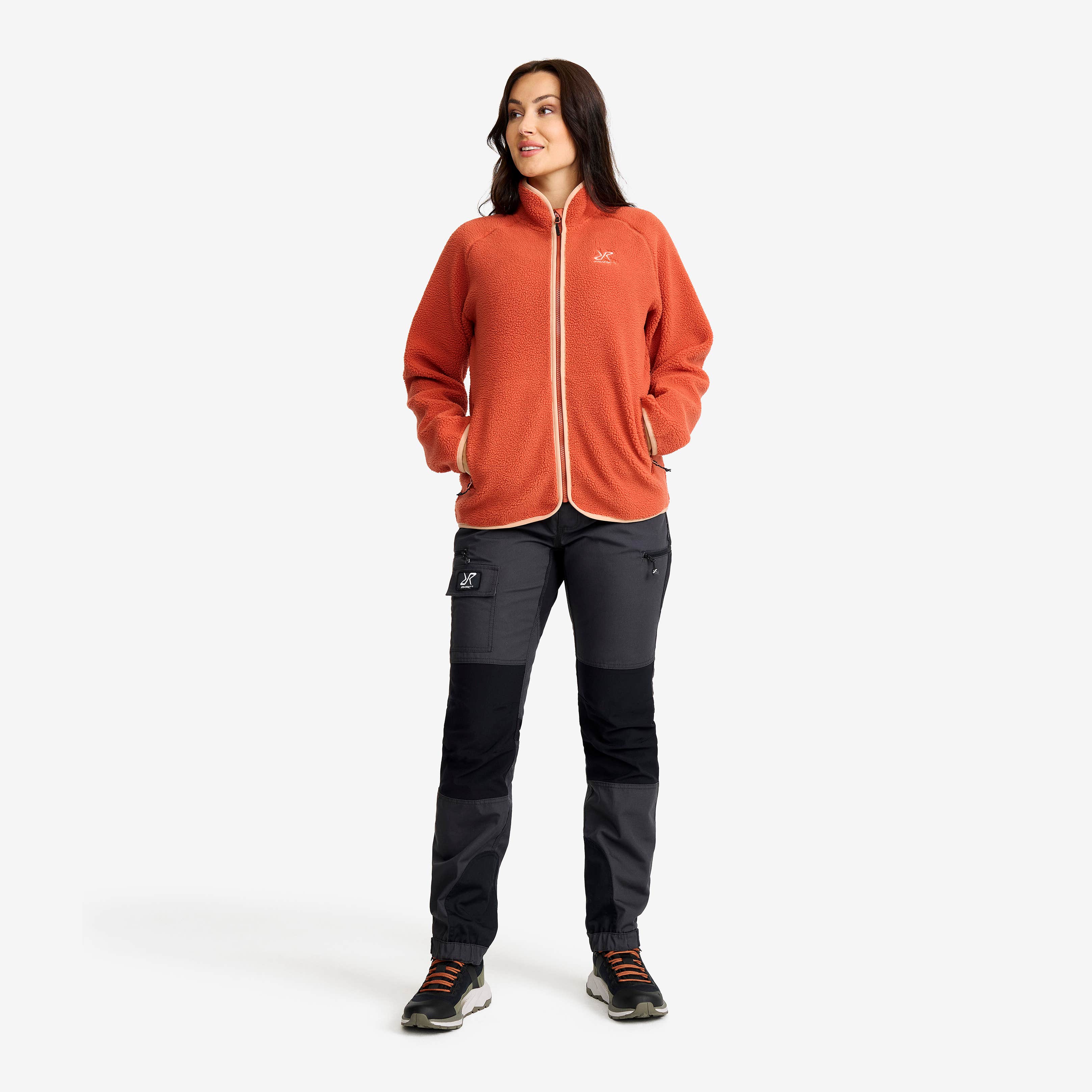 Canyon Full-zip Pile Fleece Dame Bruschetta/Maple Sugar