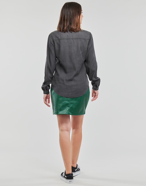 Vila - VIBISTA DENIM SHIRT/SU-NOOS - Noir