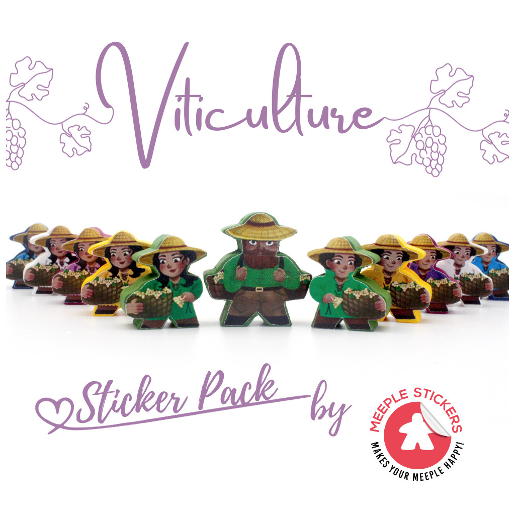Viticulture - Set d'autocollants