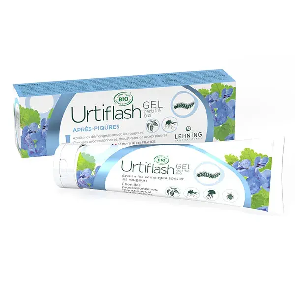 Lehning Urtiflash Gel Orgânico Pós-Picada 50 gramas