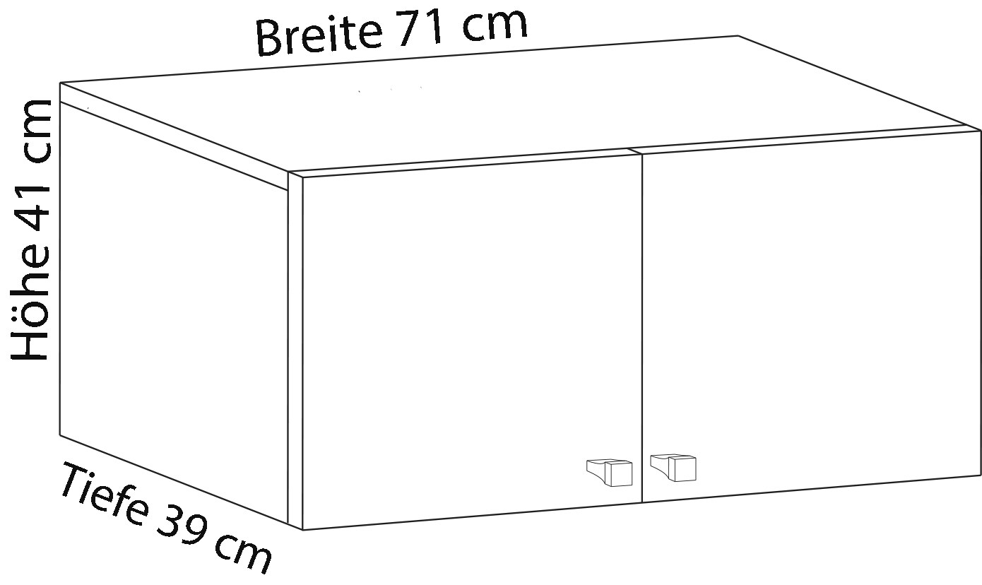 VCM Holz Kleiderschrank Jugendschrank Kinderschrank Schrank Vandol DrehtürenSA