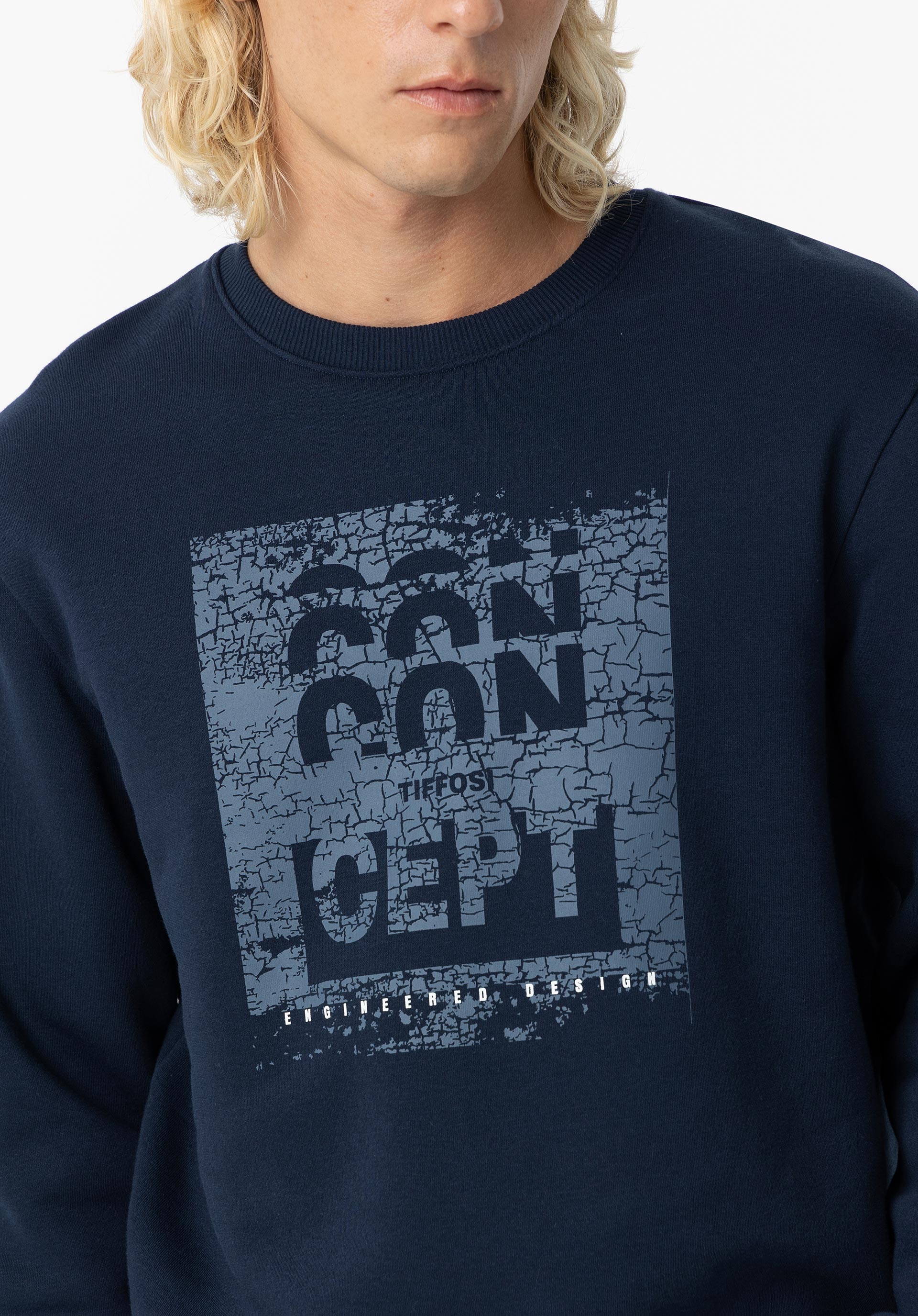 Sweatshirt com Estampado Frontal