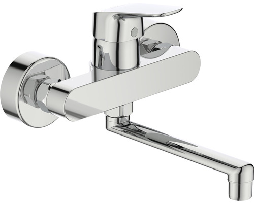 Ideal Standard wandgemonteerde keukenkraan CERAFLEX chroom B1730AA