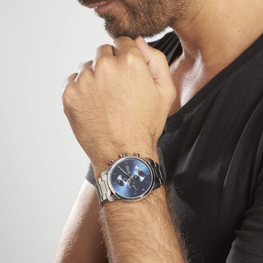 Montre Boss Skymaster Bleu