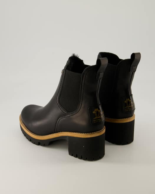 Panama Jack Pia Igloo Trav B3 Chelsea Boots in Schwarz