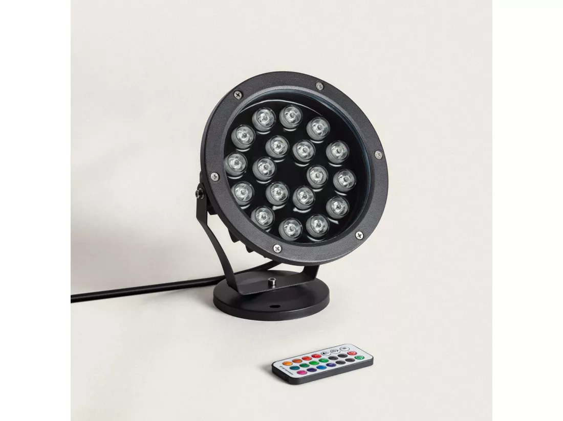 Spot Extérieur LED 18W RGB Colmar RGB