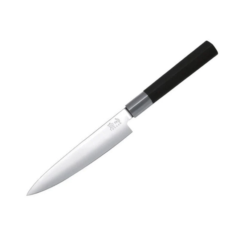 Couteau Santoku 16.5 cm Wasabi Black Kai