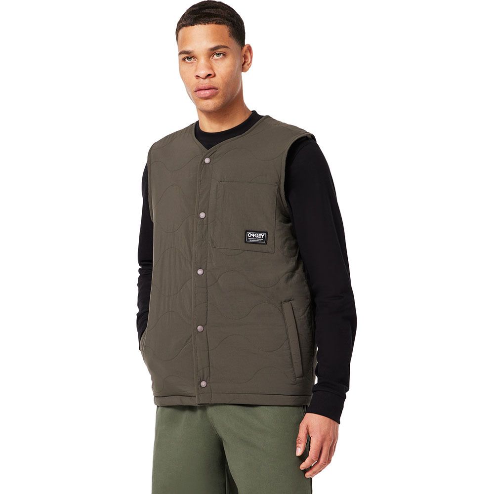 Oakley QUILTED SHERPA - Veste Homme new dark brush