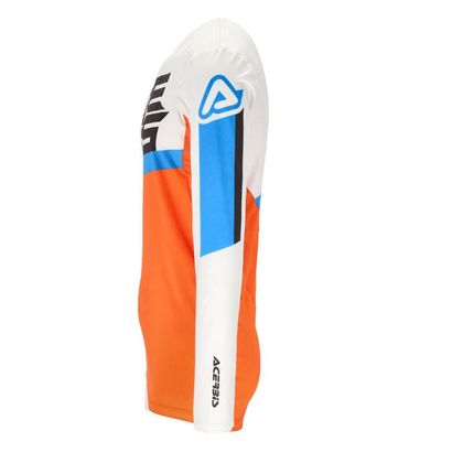Maillot cross Acerbis X-FLEX FOUR 2023 - Orange / Blanc