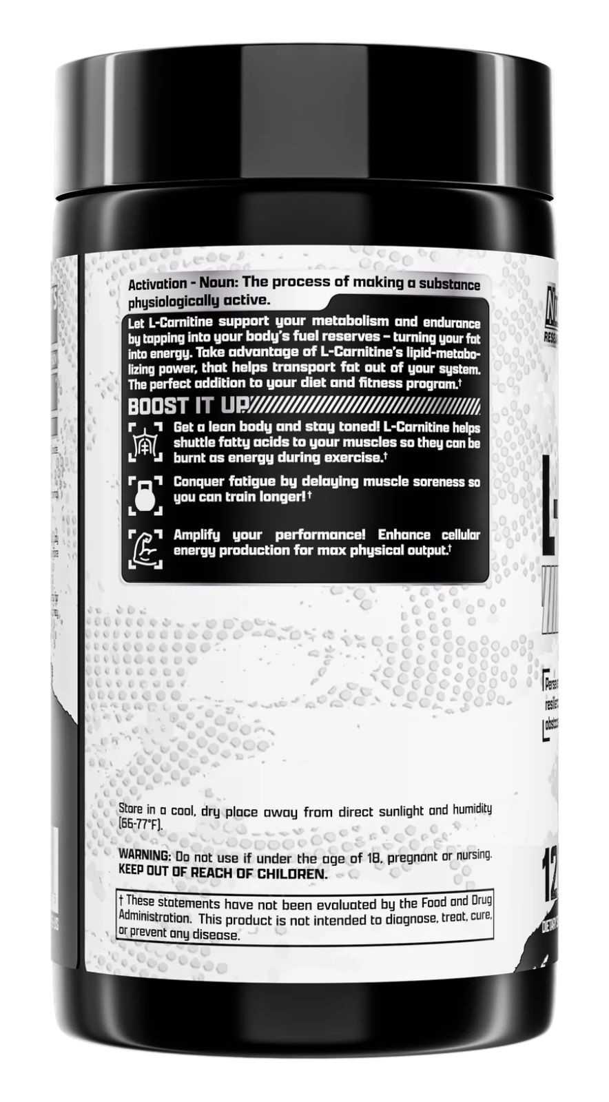 Nutrex Research L-Carnitina 60 Cápsulas