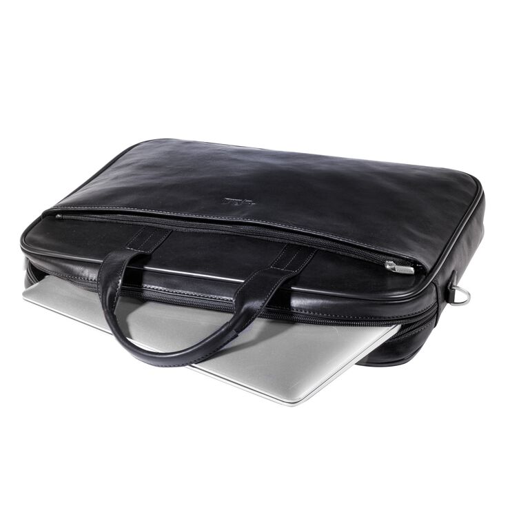 Tony Perotti 1 Compartment Briefcase Black