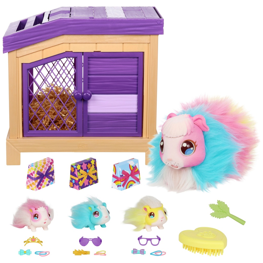 Little Live Pets Mama Surprise Meerschweinchen Regenbogen-Edition